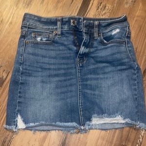 American Eagle Mini Jean Denim Skirt